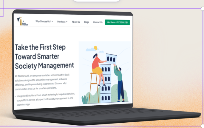 Inn4Smart Smart Living Platform Mockup